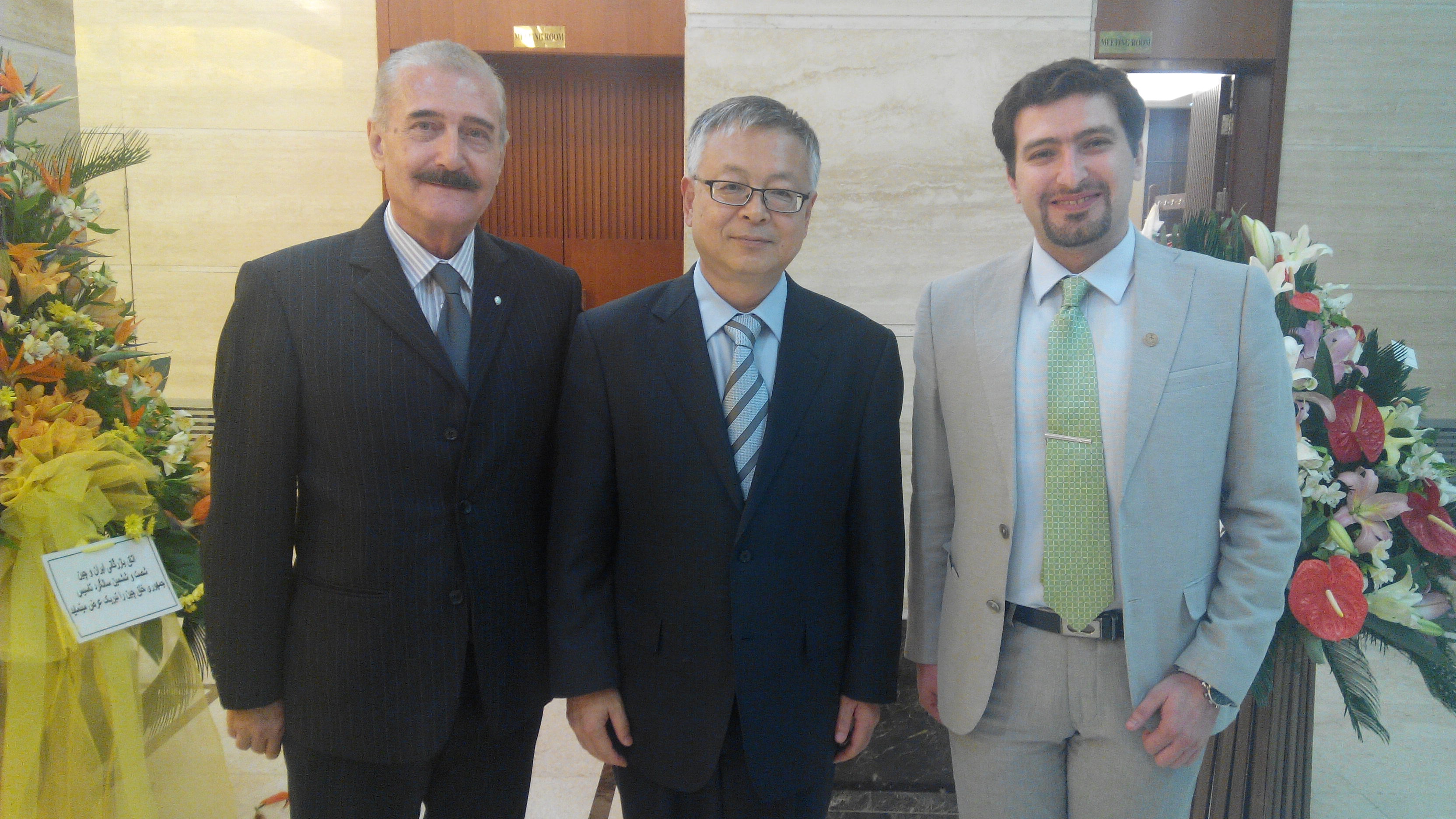 The Ambassador of The Peoples Republic of China in Iran
